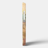 Earth Tone-schildering met gekraakt oppervlak Case-Mate iPhone Case (Achterkant / Links)