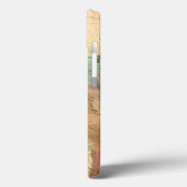 Earth Tone-schildering met gekraakt oppervlak Case-Mate iPhone Case (Achterkant / Links)