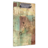 Earth Tone-schildering met gekraakt oppervlak Klembord (Rechts)