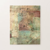 Earth Tone-schildering met gekraakt oppervlak Legpuzzel (Verticaal)