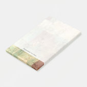 Earth Tone-schildering met gekraakt oppervlak Post-it® Notes (Schuin)