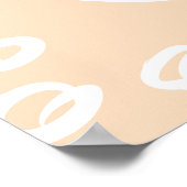 Earth Tone Stacked Minimalist Boho Wall Poster (Hoek)