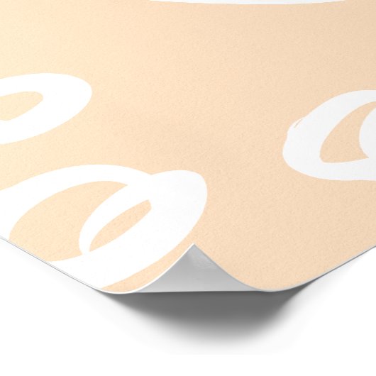 Earth Tone Stacked Minimalist Boho Wall Poster (Hoek)