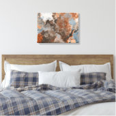 Earth Tone Wall Art Canvas Afdruk (Insitu (Slaapkamer))