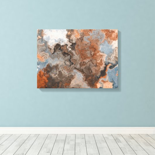 Earth Tone Wall Art Canvas Afdruk (Insitu (Houten vloer))