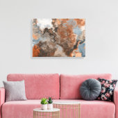 Earth Tone Wall Art Canvas Afdruk (Insitu (Woonkamer))