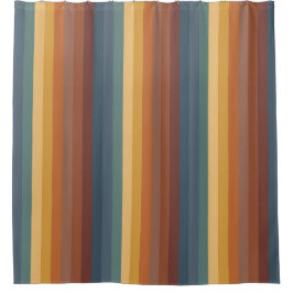 EARTH TONED VERTICAL STRIPES DOUCHEGORDIJN