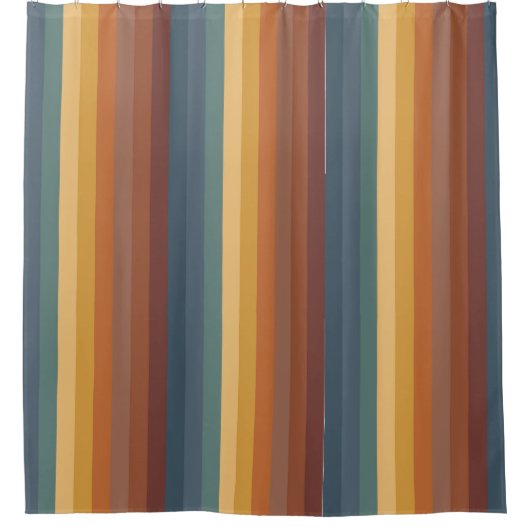 EARTH TONED VERTICAL STRIPES DOUCHEGORDIJN (Voorkant)