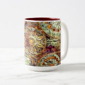 Earth Tones 15 oz Two-Tone Mok (Voorkant rechts)