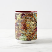 Earth Tones 15 oz Two-Tone Mok (Center)