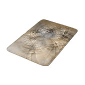 Earth Tones Abstract Modern Fractal Art Texture Badmat (Gekanteld)