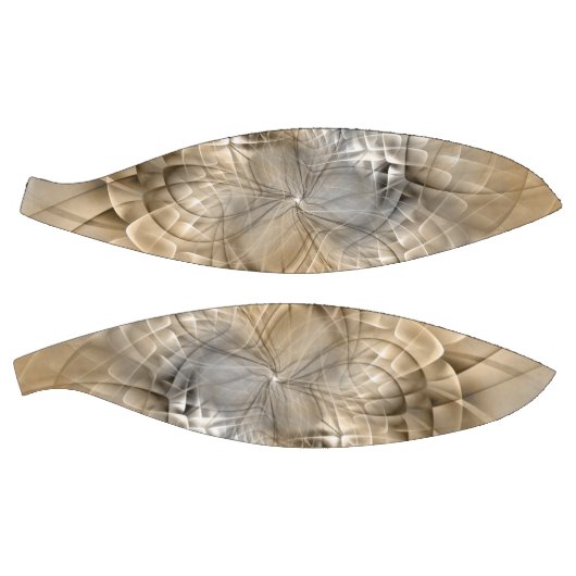 Earth Tones Abstract Modern Fractal Art Texture Basketbal (Panelen)