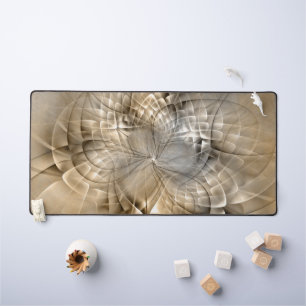 Earth Tones Abstract Modern Fractal Art Texture Bureaumat