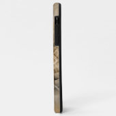 Earth Tones Abstract Modern Fractal Art Texture Case-Mate iPhone Case (Achterkant/links)