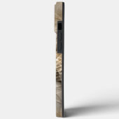 Earth Tones Abstract Modern Fractal Art Texture Case-Mate iPhone Case (Achterkant / Links)