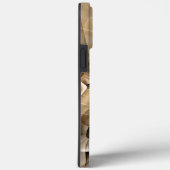 Earth Tones Abstract Modern Fractal Art Texture Case-Mate iPhone Case (Achterkant / Rechts)