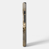 Earth Tones Abstract Modern Fractal Art Texture Case-Mate iPhone Case (Achterkant / Links)