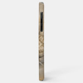 Earth Tones Abstract Modern Fractal Art Texture Case-Mate iPhone Case (Achterkant/links)