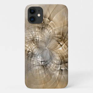 Earth Tones Abstract Modern Fractal Art Texture Case-Mate iPhone Case