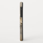Earth Tones Abstract Modern Fractal Art Texture Case-Mate iPhone Case (Achterkant/links)