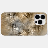 Earth Tones Abstract Modern Fractal Art Texture Case-Mate iPhone Case (Achterkant (horizontaal))