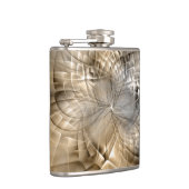 Earth Tones Abstract Modern Fractal Art Texture Heupfles (Rechts)