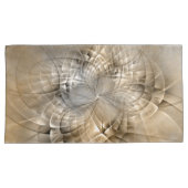 Earth Tones Abstract Modern Fractal Art Texture Kussensloop (Voorkant-Rechts)
