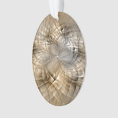 Earth Tones Abstract Modern Fractal Art Texture Ornament (voorkant)