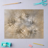 Earth Tones Abstract Modern Fractal Art Texture Tissuepapier (Craft)