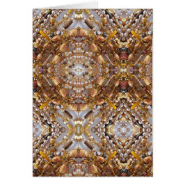 Earth Tones Bead Print