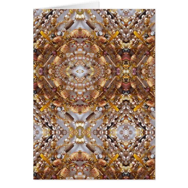 Earth Tones Bead Print (Voorkant)
