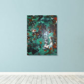 Earth Tones Canvas Print (Insitu (Houten vloer))