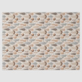 Earth Tones Christmas Pattern#25 ID1009 Tissuepapier (Voorkant)