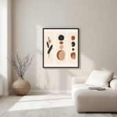 Earth Tones Collectie Poster