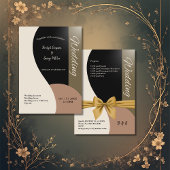 Earth Tones Eenvoudige Boho Chique bruiloft