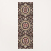 Earth Tones Floral Mandala Yogamat (Voorkant)