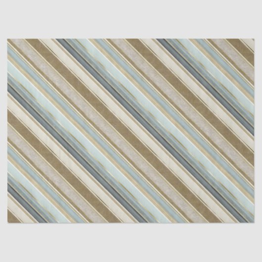 Earth Tones Gold Christmas Pattern#28 ID1009 Tissuepapier (Voorkant)