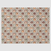 Earth Tones Kerstpatroon#12 ID1009 Tissuepapier (Voorkant)