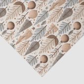Earth Tones Kerstpatroon#25 ID1009 Tissuepapier (Detail)