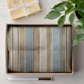 Earth Tones Kerstpatroon#27 ID1009 Tissuepapier (Geschenk)