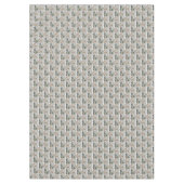 Earth Tones Kerstpatroon # 2 ID1009 Tafelkleed (Voorkant)