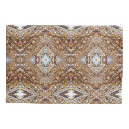 Earth Tones Kralen Afdrukken Kussensloop