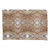 Earth Tones Kralen Afdrukken Kussensloop (Voorkant)