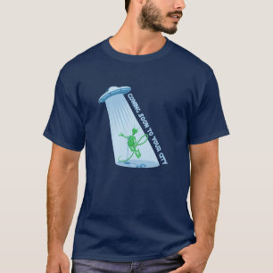 Earth Tour Soon - zwart T-shirt