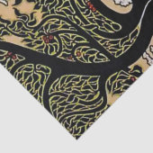 "Earth Tree and Valley" door Gisbert Combaz Tissuepapier (Detail)