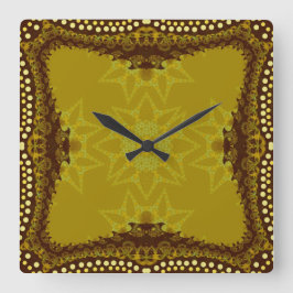 Earth Tribal Forest Wall klok
