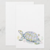 Earth Turtle Briefpapier (Voorkant / Achterkant)