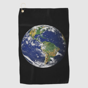 EARTH UIT SPACE Custom Golf Towel Golfhanddoek