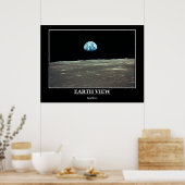 Earth Uitzicht Apollo 11 Poster (Keuken)
