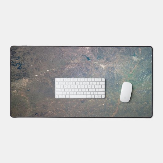 Earth Uitzicht Buitengheids Wetenschap Bureaumat (Keyboard & Muis)